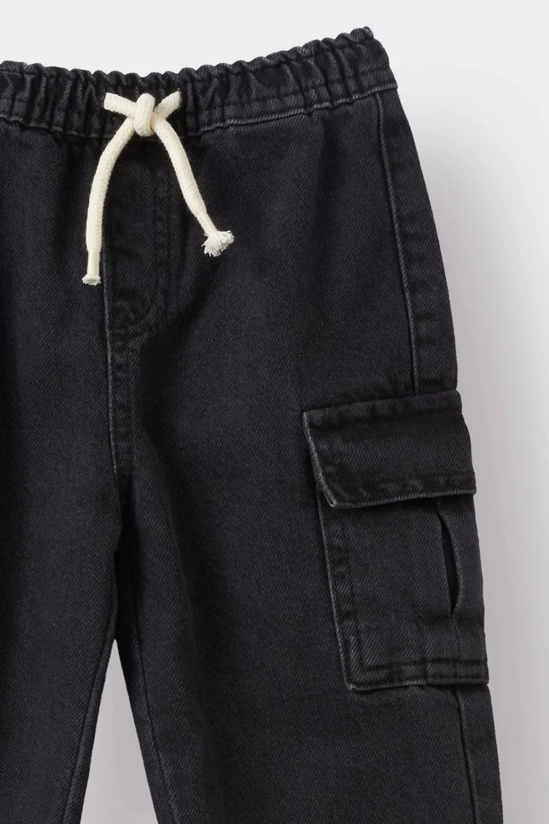 ديفاكتو Baby Boy Elastic Waist Jogger Fit Jeans