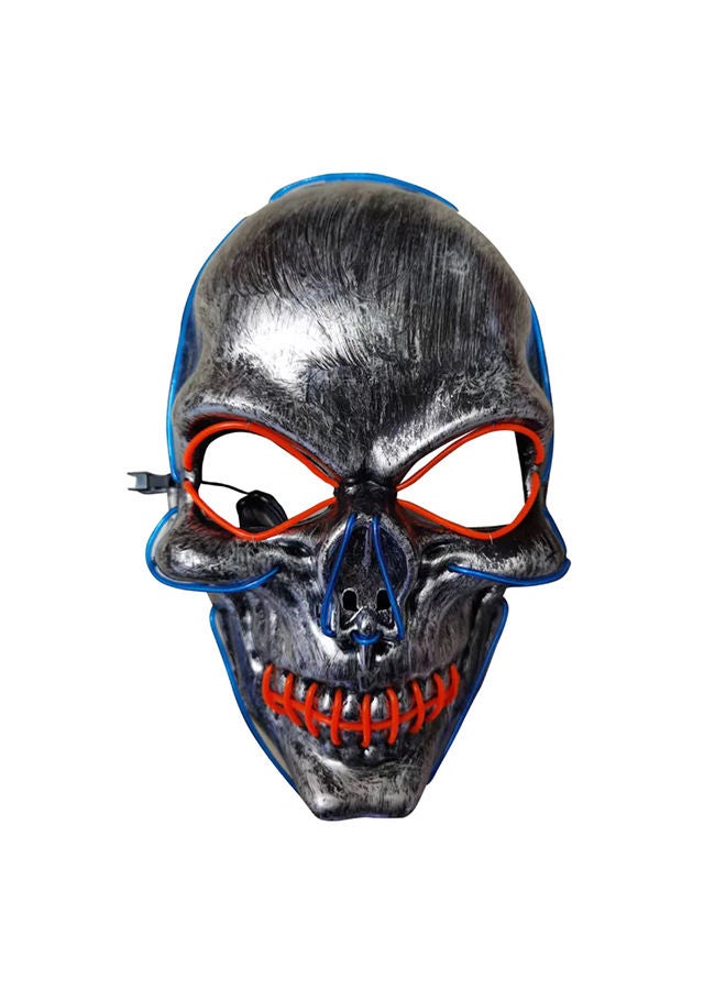 Mad Costumes قناع جمجمة مضيء ملحقات هالوين - Image 1