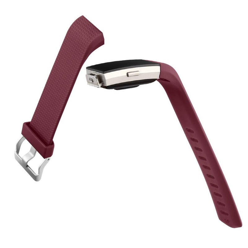 Mugust 3 Pack Sport Bands Compatible with Fitbit Charge 2 Bands Women Men, Adjustable Replacement Strap Wristbands for Fitbit Charge 2 HR Small Large (Small, Rose Gold/Champagne Gold/Wine Red) - Image 4