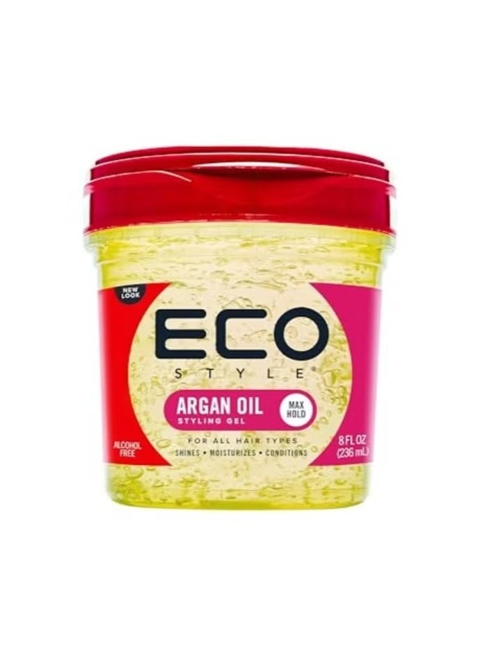 إيكو جل تصفيف الشعر بزيت الأركان 236 مل