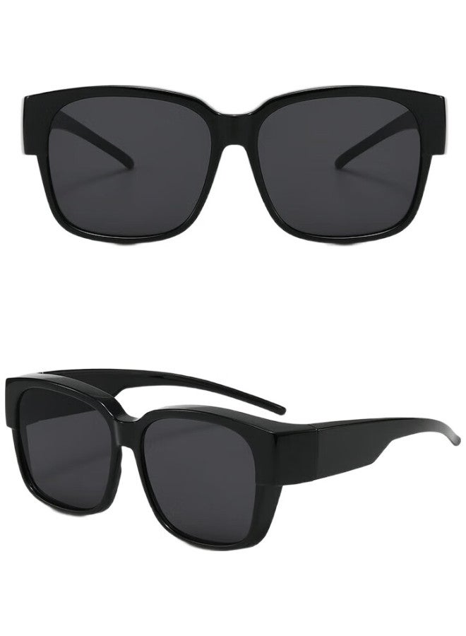LOVECRAFT Myopia Special Sunglasses For Driving Polarized Sunglasses Men And Women Large Size Sunglasses Uv Protection - Image 3