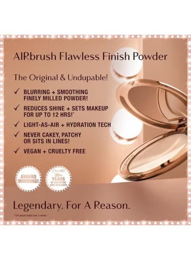 Charlotte Tilbury Airbrush Flawless Finish Powder 8g, Long-Lasting Matte Finish - 2 Medium - Image 3