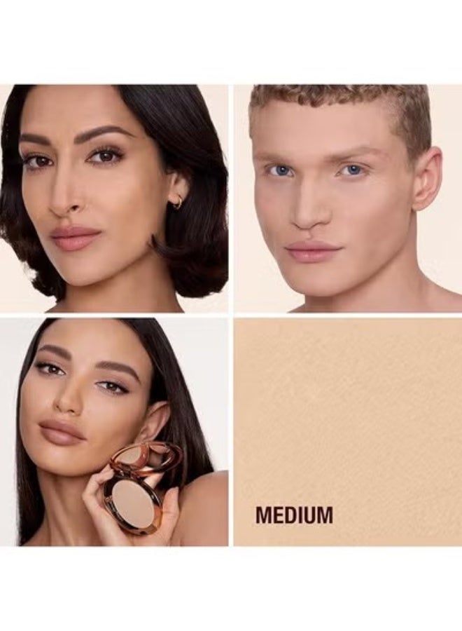 Charlotte Tilbury Airbrush Flawless Finish Powder 8g, Long-Lasting Matte Finish - 2 Medium - Image 2