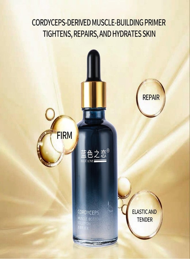 BLUE LOVE 1PC Cordyceps Facial Essence Serum - Reduces Fine Lines & Wrinkles, Hydrating & Anti-Aging Formula with Natural Ingredients for All Skin Types - Image 2
