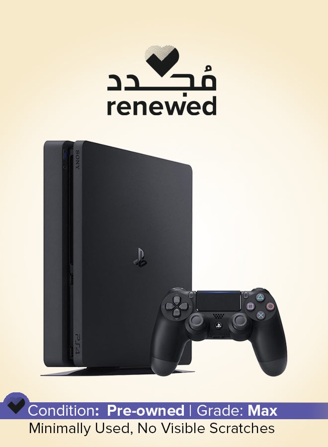 سوني مجدد - جهاز بلاي ستيشن 4 سعة 500 جيجابايت ووحدة تحكم - Image 1