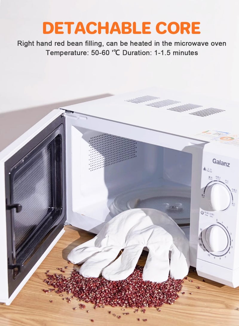 أوربازار صفعة الطفل للنوم، رفيقة مساعدة على النوم لمنع فزع الطفل، لعبة تربيت مهدئة للنوم مع وسادة راحة يد مهدئة، محاكاة قابلة للتعديل بثلاث مستويات لصفعة راحة يد الأم التلقائية - Image 4