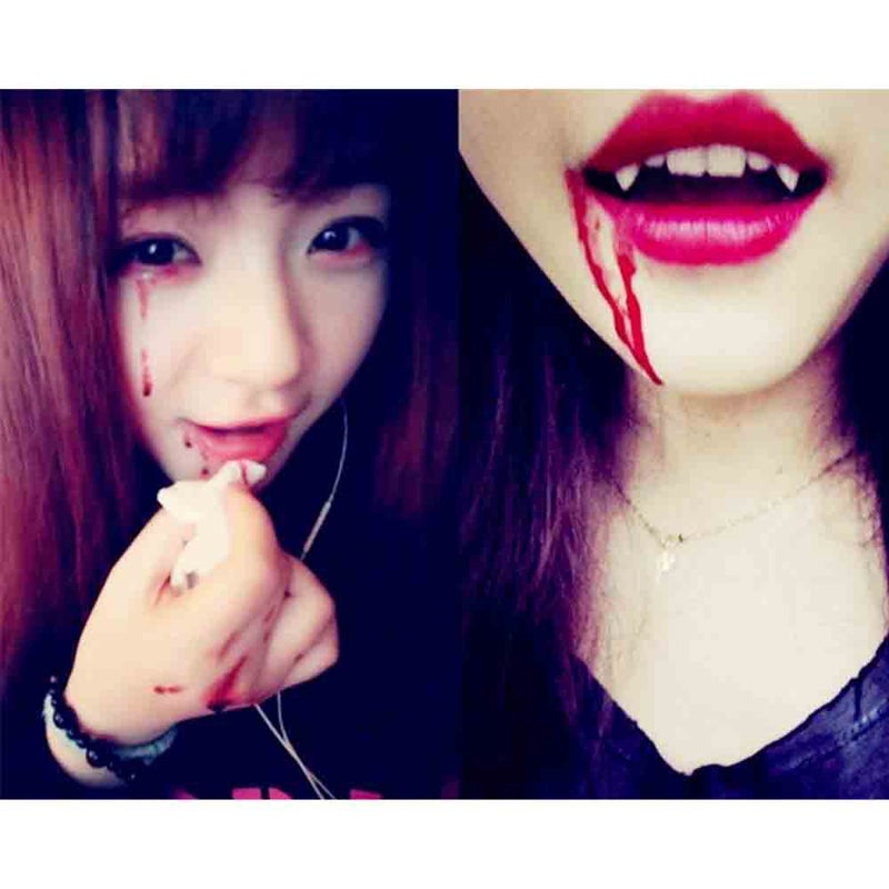 3Pcs/lot Halloween and April Fool's Day Joke Horror Prank Toys Capsules Fake Blood Pill - Image 3
