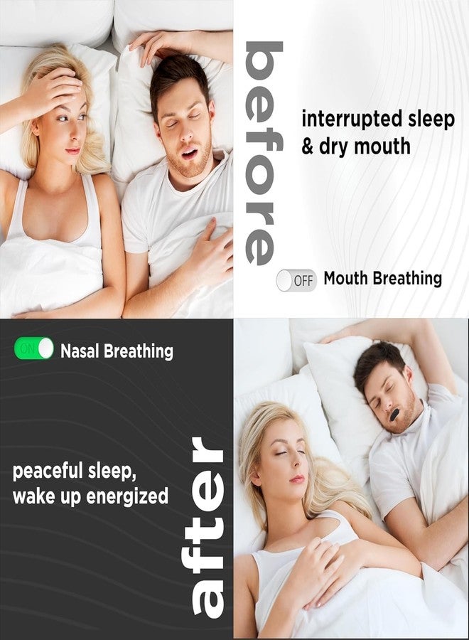 F4FIVE 30 Pcs Mouth Tape for Sleeping - Anti-Snoring Mouth Strips, Sleep Tape for Mouth Closure, Breathable Hypoallergenic Sleep Strips to Stop Snoring & Encourage Nasal Breathing - Image 5