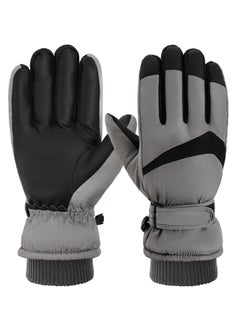 Winter Gloves for Men Women - Wool Fleece Liner Touchscreen Gloves, Thermal Warm Winter Gloves for Cold Weather