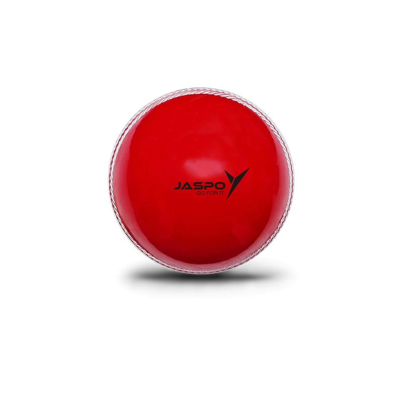 jaspo T-20 Pro Soft PVC Cricket Balls Red (Pack of Three) Standard Size - Image 2