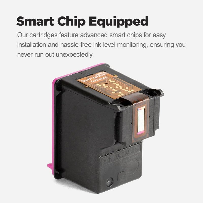 LD Products Remanufactured Ink Cartridge Replacement for HP 61XL CH564WN High Yield (Color) Compatible with The Following HP Printers DeskJet 1000, 1010, 1050, 1510, 2050, 2510, 2540, 3000, 3050, - Image 3