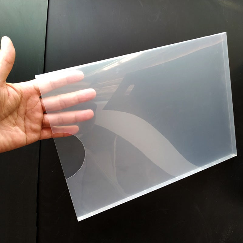 B5 Adhesive File Box Document Transparent Plastic Box Information Sticker Box Adhesive Hanging File Box File Box - Image 5