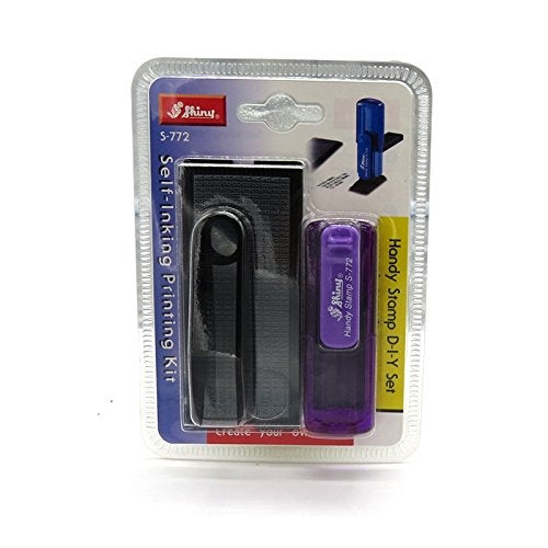 Shiny S-772 DIY Self-Inking Printing Stamp Kit (Self Customization) - Image 1