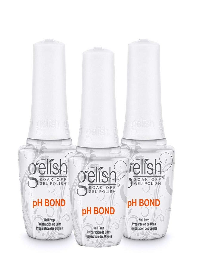 Gelish 3-Pack pH Bond - Nail Prep & Enhancer for Long-Lasting Polish. Strengthens, Balances pH, & Improves Adhesion. Perfect for Gelish Gel Polish & Manicure Kits - Image 1