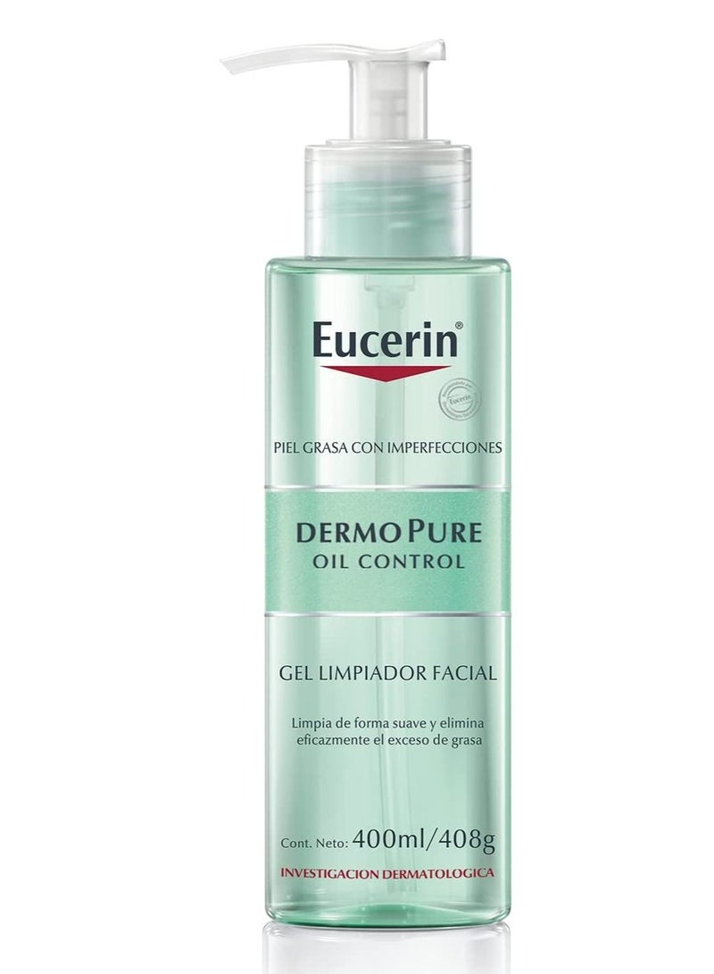 Eucerin dermopure oil control gel limpiador facial - Image 1