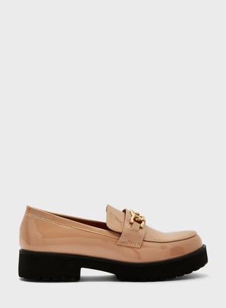 Patent Chunky Loafers With Chain Detail - pzsku/ZDCD558DA7CB041D270A1Z/45/_/1698931955/5fcb6742-551a-4561-b96a-5bfca1561560