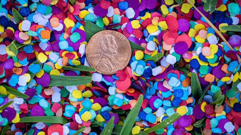 Fiesta Brands Fiesta Confetti.Value Mexican Colorful paper Confetti. Medium Bag .44lb/200gr. - Image 2