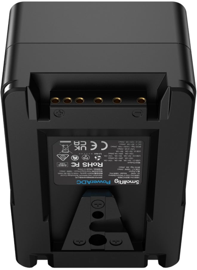 SMALLRIG SmallRig VB99 Pro Mini V Mount Battery 4292  - Image 4