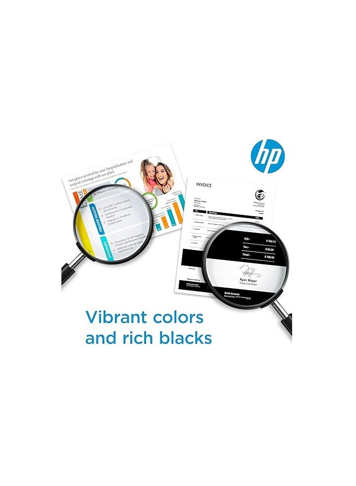 HP Toner HP 410A Toner Cartridge Set - Black, Cyan, Yellow and Magenta CF410A CF411A CF412A CF413A work with HP Laserjet Pro M452,M477 Printers(Multicolor)  - Image 3