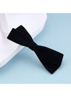 Velvet Bow Hair Clip Black Satin Hair Barrette Hair Bow Headpieces Winter Bow French Barrette Headwear Hair Accessories For Women And Girls Gifts (Short Black) - pzsku/ZDCD598A5547CC1DEB0ABZ/45/_/1707981218/e0bb1991-9153-4ac5-baa6-2dc71a05e6b7