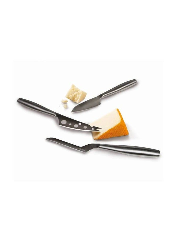 BOSKA Stainless Steel Cheese 3 Knife Set - Image 2