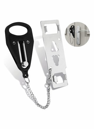 Portable Door Lock, Travel Door Locker Latch Traveling Extra Locks - pzsku/ZDCD5D3D413FE62161D4DZ/45/_/1683439148/ea1a068a-efba-41f2-a136-98103050da53