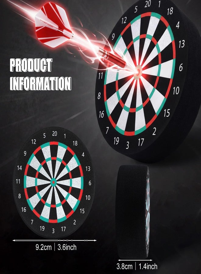 Arrowbash 2 Pieces Round Dart Holder Base, Mini Dartboard Stand Accessories for Steel Tip and Soft Tip Darts, Indoor Game Supplies and Home Decor - Image 2