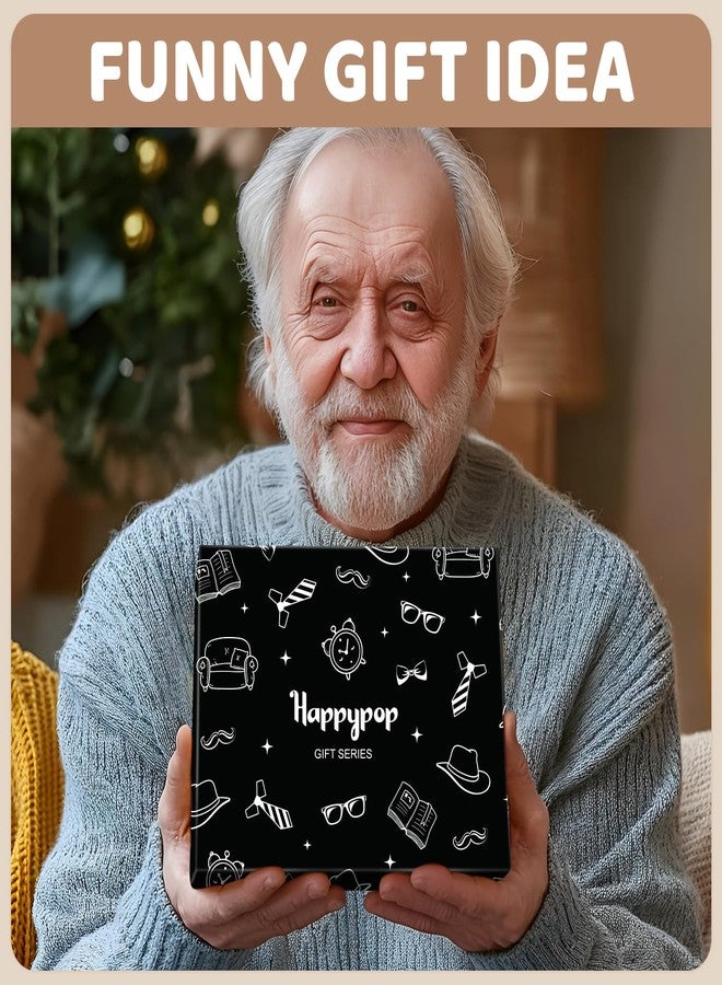 Happy Pop HAPPYPOP Father Day Socks - Im Not Sleeping Socks, Grandpa Gifts from Grandkids, Christmas Easter Gifts for Dad Papa Husband, Stocking Stuffers - Image 2