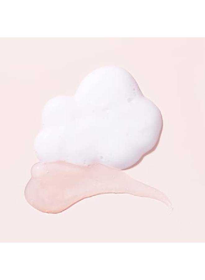 HERBIVORE Botanicals Pink Cloud Creamy Jelly Cleanser Rosewater And Tremella Mushroom Face Wash Gently Hydrates And Removes Makeup (33 Oz) - Image 5