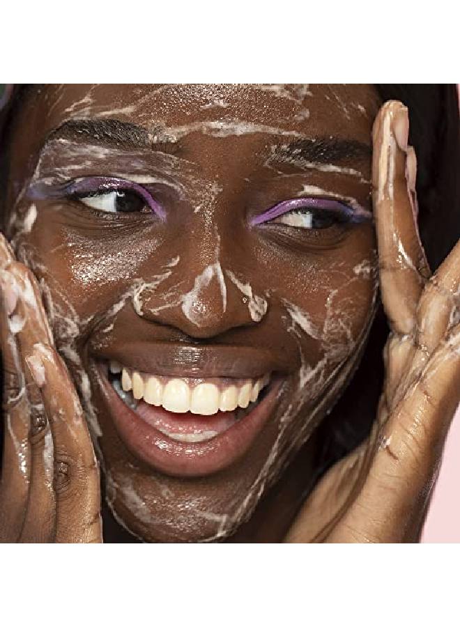 HERBIVORE Botanicals Pink Cloud Creamy Jelly Cleanser Rosewater And Tremella Mushroom Face Wash Gently Hydrates And Removes Makeup (33 Oz) - Image 4