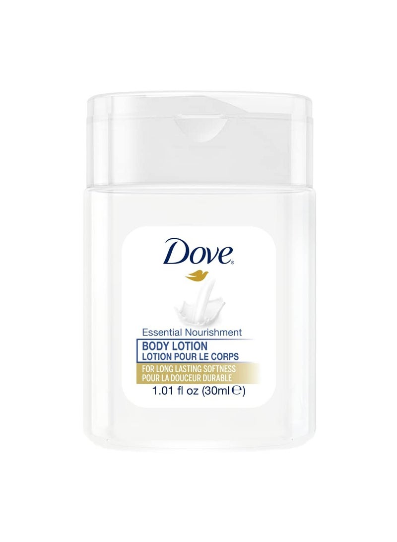 Dove Deeply Nourishing Mini Body Wash And Body Lotion And Shampoo And Conditioner Set 30 ML 4 Pcs - Image 2