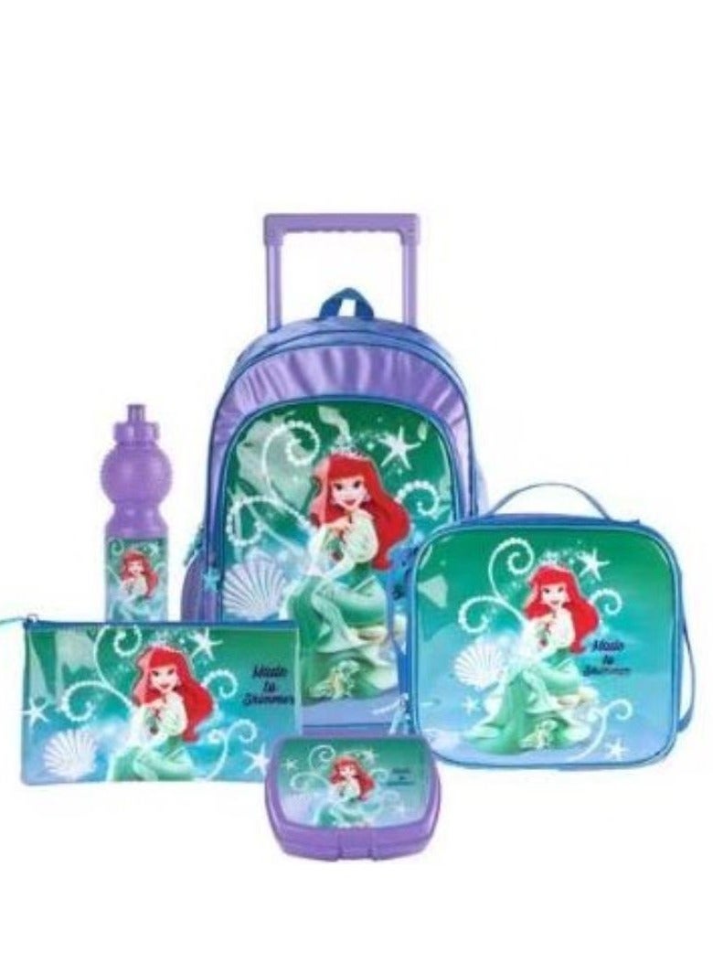 Disney Princess مجموعة Ariel Made To Shimmer المدرسية 5 في 1 - 18 بوصة - Image 1