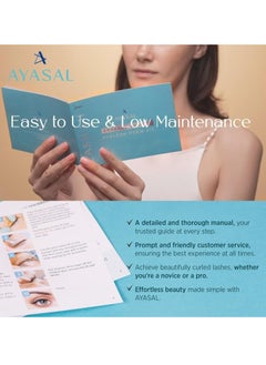 AYASAL Lash Lift Kit: Eyelash Lift Kit - With Detailed Instruction Eyelash Perm Kit - Easy for Beginner and Professional Lash Perm Kit - Achieve Salon-Quality Lashes Lift with Safe and Effective Resul  - Image 2