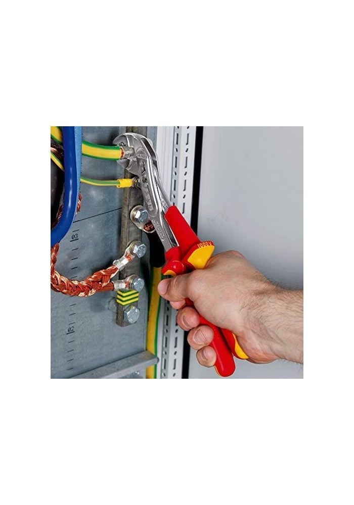 KNIPEX كماشة مضخة المياه كنيبكس 88 06 250 SB - مطلية بالكروم، معزولة، مختبرة من VDE، 250 مم - Image 2