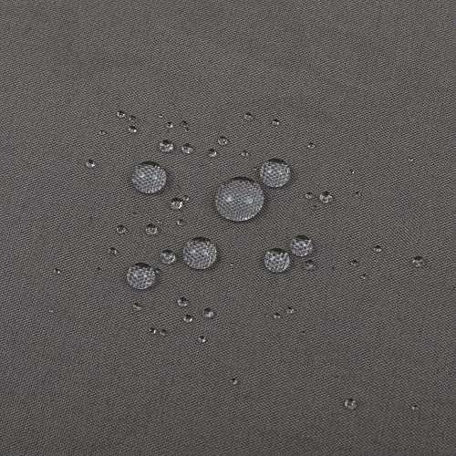 ALYVIA SPRING Waterproof Fabric Shower Curtain Liner - Soft & Light-Weight Cloth Shower Liner, 3 Bottom Magnets, Hotel Quality & Machine Washable - Standard Size 72x72, Dark Gray - Image 4