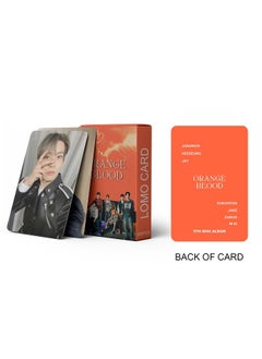 EHOME 55Pcs ENHYPEN New Album ORANGE BLOOD Lomo Card  - Image 3