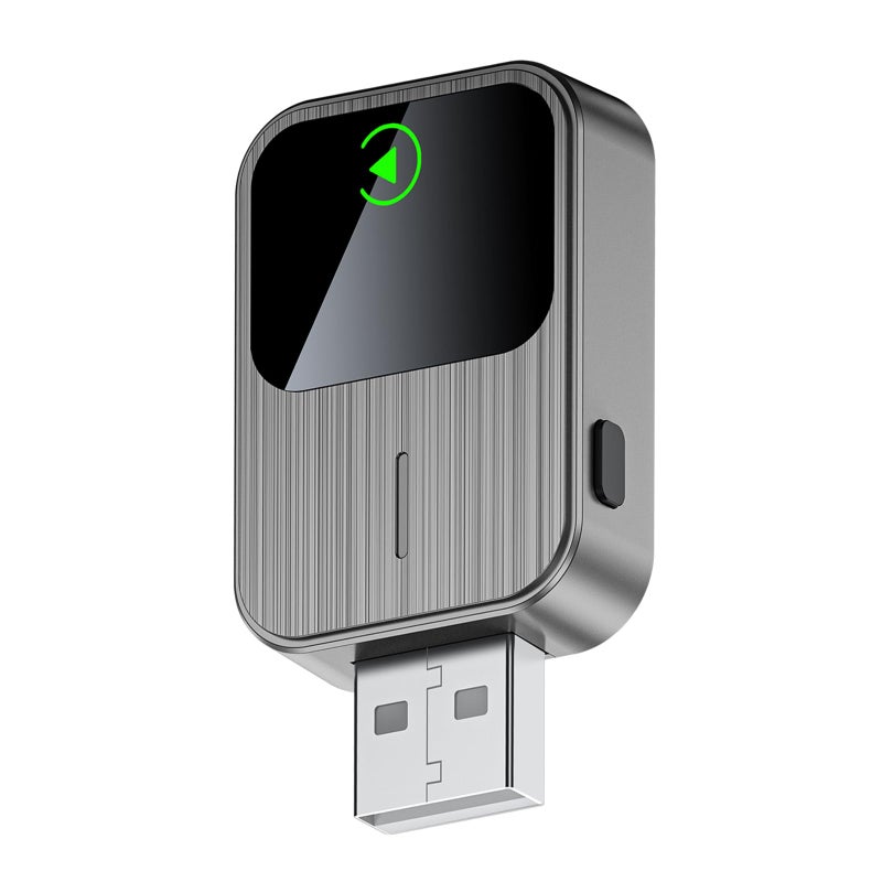 SOSECCE Wireless CarPlay Adapter for iPhone - Wired to Wireless CarPlay,Plug & Play,Fast & Stable Connection,Mini USB & Reset Button,Compatible with Cars 2016+ (iOS Only) - Image 1