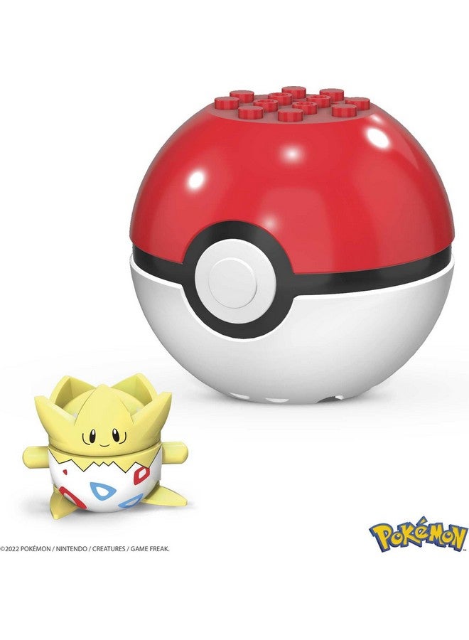 MEGA CONSTRUX Mega Construx Pokemon Togepi Construction Set, Building Toys for Kids, 21 pcs, 6 years and up  - Image 2