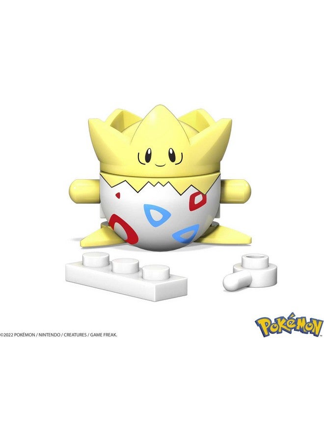 MEGA CONSTRUX Mega Construx Pokemon Togepi Construction Set, Building Toys for Kids, 21 pcs, 6 years and up  - Image 3