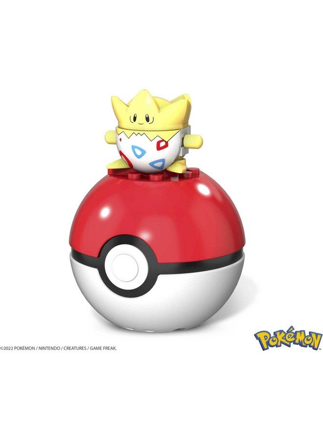 MEGA CONSTRUX Mega Construx Pokemon Togepi Construction Set, Building Toys for Kids, 21 pcs, 6 years and up  - Image 4