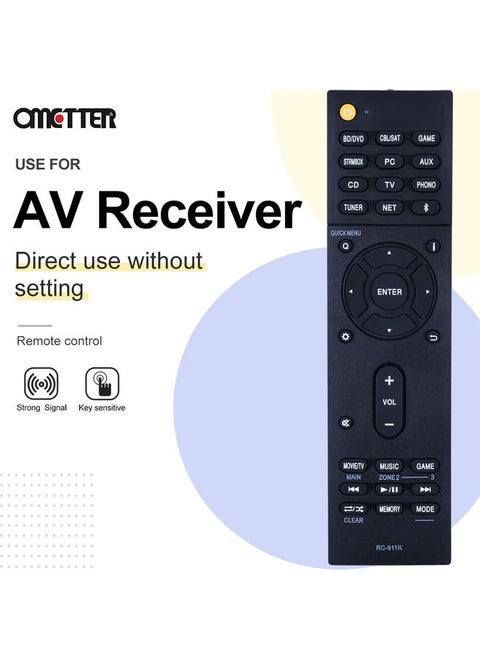 RC-911R Remote Control Applicable for Onkyo AV Receiver HT-R695 TX-NR656 TX-RZ610 TX-NR555 TX-RZ710 TX-RZ810 TX-NR757 TX-RZ720