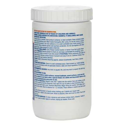 Evolve Concentrated Bleach Tablet Bulk Size 240 Tablets 1 Pack Summer Lavender - Image 2