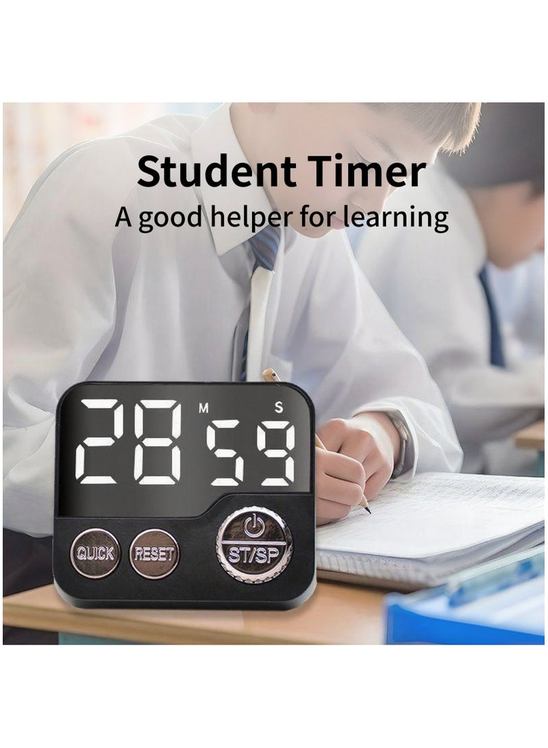 Multi Functional Timer, Kitchen Timer, Countdown Timer, Digital Alarm Clock, Learning Reminder, Kitchen Cooking And Baking Time Manager  - Image 3