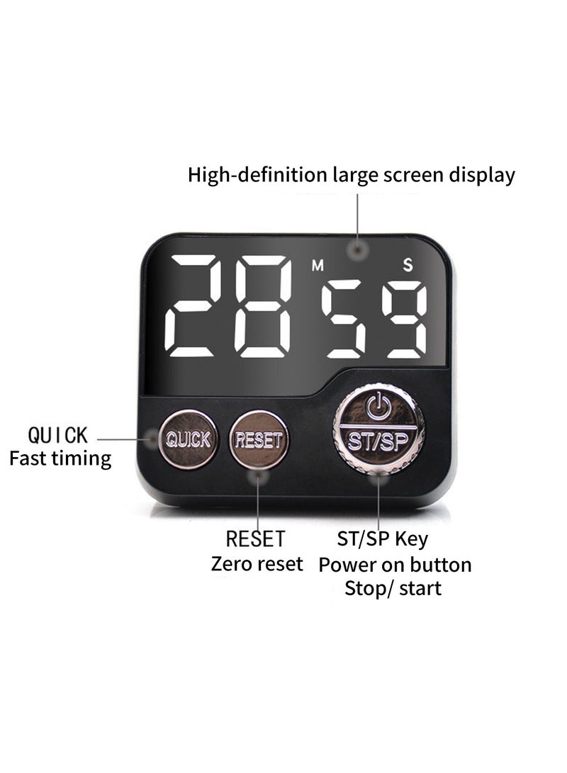 Multi Functional Timer, Kitchen Timer, Countdown Timer, Digital Alarm Clock, Learning Reminder, Kitchen Cooking And Baking Time Manager  - Image 4