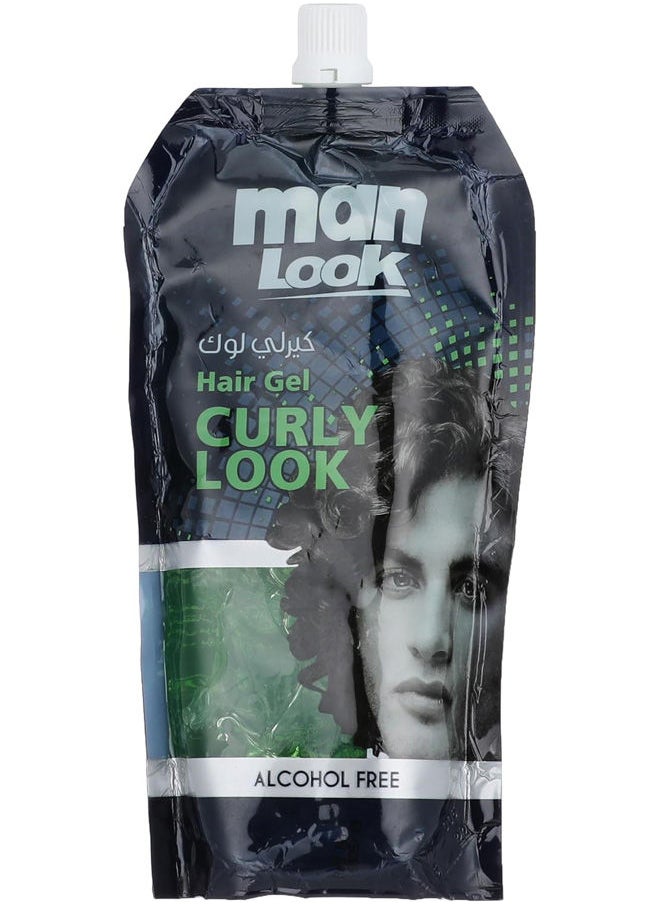 Man look - Hair Gel Curly Look Pouch - Image 1