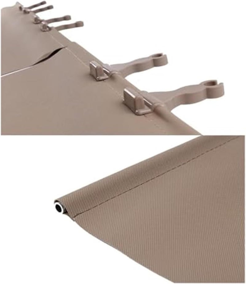 QASULER Rear Trunk Cargo Cover for Toyota Land Cruiser LC200 - Image 2