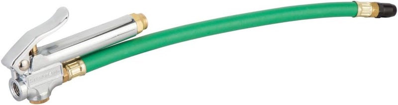 STEELMAN 75052 Straight Chuck Tire Inflator with Built-In Gauge and 12-Inch Hose - Image 2