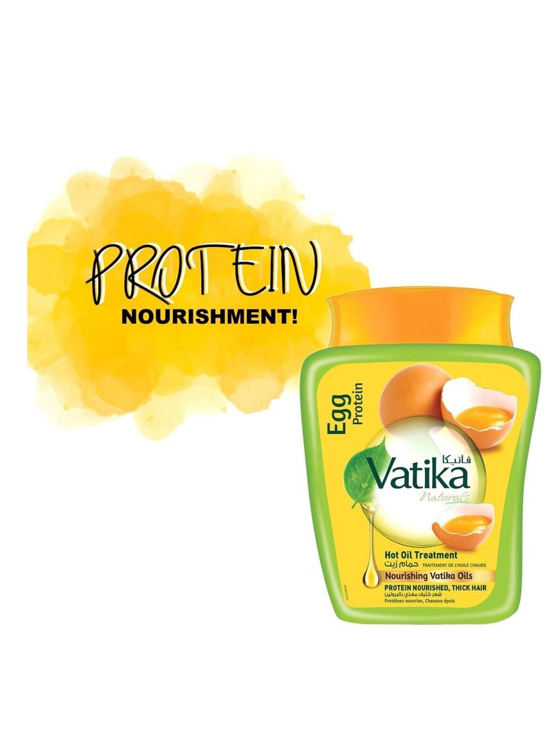 فاتيكا زيت ترطيب الشعر ببروتين البيض 1كغ - Image 2