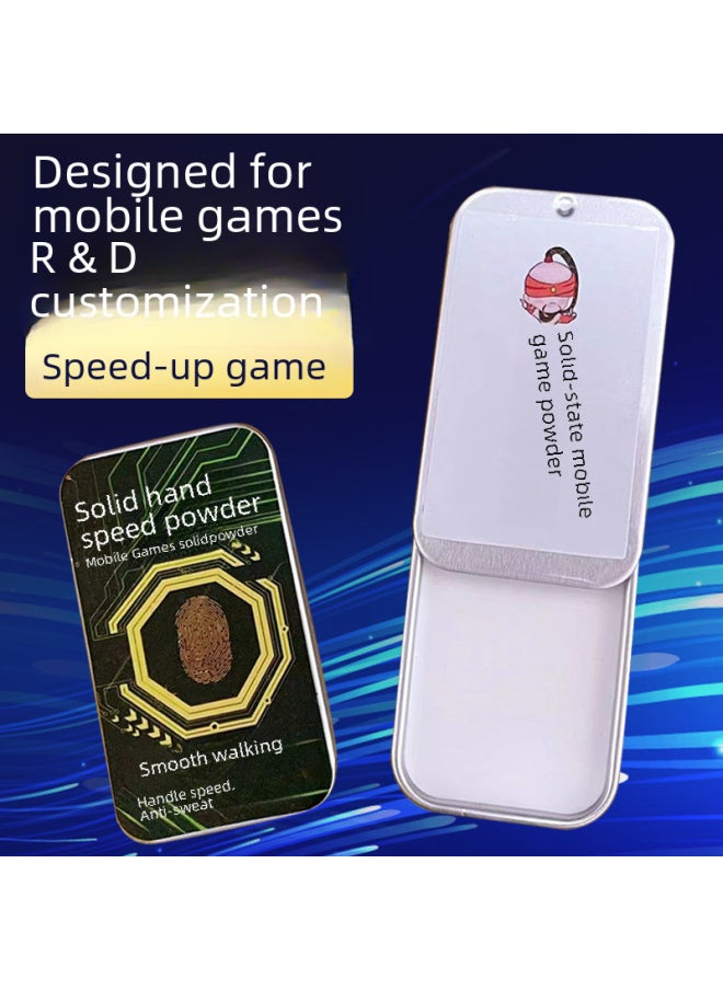 Generic Solid Hand Speed Powder King Eating Chicken Finger Cover Hero League Rocker Finger Warhead Sweat-proof E-Sports Hand Swim Powder Hand Swim Cream-Product Color:hg Anti-sweat Hand Swimming Cream 1 Box  - Image 2