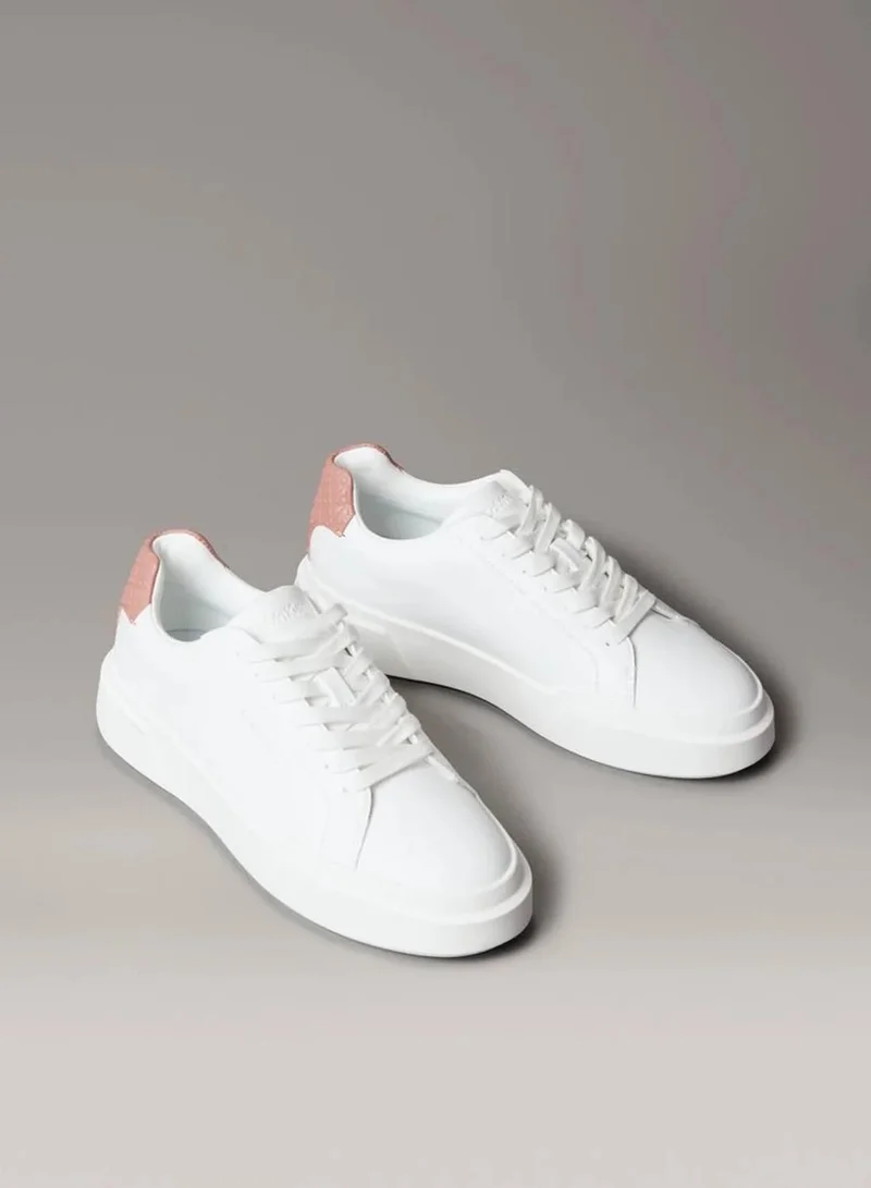 Calvin Klein CK Avenue - Smooth Leather Logo Trainers